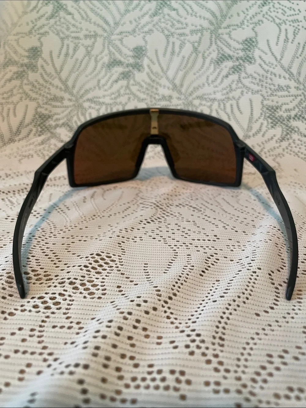 Oakley Sutro S Black Frame Sunglasses with Gold Mirror Lenses